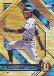 2021 Panini Chronicles Gold Standard Jose Devers #17 card