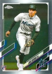 2021 Topps Chrome Update Base Set Jose Devers #USC53 card