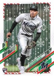 2021 Topps Holiday Base Set Jose Devers #HW116 card