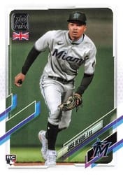 2021 Topps UK Edition Base Set Jose Devers #123 card