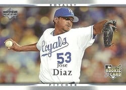 2007 Upper Deck Base Set Jose Diaz #20 card
