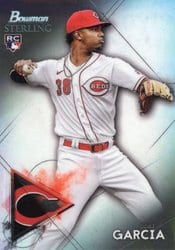 2021 Bowman Sterling Base Set Jose Garcia #BSR-67 card
