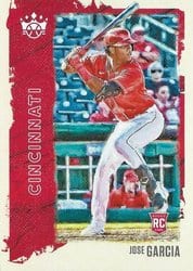 2021 Panini Diamond Kings Base Set Jose Garcia #40 card