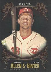 2021 Topps Allen & Ginter X Base Set Jose Garcia #247 card