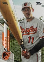 2020 Topps Update Base Set Jose Iglesias #U-98 card