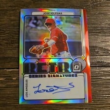 2021 Donruss Optic Retro Signature Series Jose Iglesias #RET-JI card