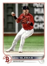 2022 Topps Mini Base Set Jose Iglesias #15 card