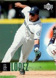 2006 Upper Deck Base Set Jose Lopez #801 card