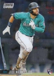 2021 Stadium Club Chrome Base Set Jose Marmolejos #313 card