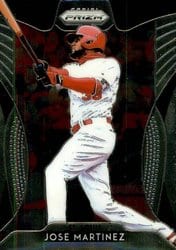 2019 Panini Prizm Base Set Jose Martinez #170 card