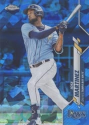 2020 Topps Chrome Update Sapphire Edition Base Set Jose Martinez #U-13 card