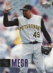 2006 Upper Deck Base Set Jose Mesa #361 card