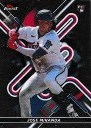2022 Finest Base Set Jose Miranda #15 card