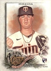 2022 Topps Allen & Ginter Base Set Jose Miranda #214 card