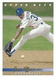 1993 Upper Deck Base Set Jose Offerman #225 card