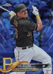 2018 Topps Chrome Sapphire Edition Base Set Jose Osuna #521 card