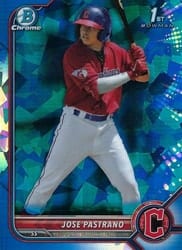 2022 Bowman Sapphire Edition Base Set Jose Pastrano #BCP-21 card