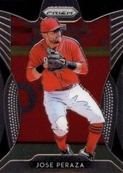 2019 Panini Prizm Base Set Jose Peraza #249 card