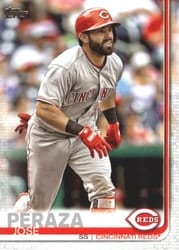 2019 Topps Base Set Jose Peraza #590 card