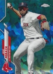 2020 Topps Chrome Update Sapphire Edition Base Set Jose Peraza #U-47 card