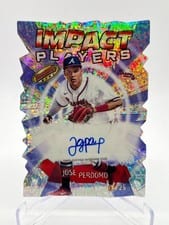 2024 Bowman's Best Impact Players Autographs Jose Perdomo #IPA-JP card