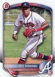 2025 Bowman Prospects Jose Perdomo #BP-106 card