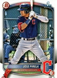 2025 Bowman Prospects Jose Pirela #BP-111 card