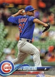 2018 Topps Base Set Jose Quintana #175 card