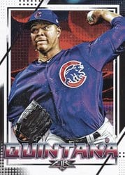 2020 Topps Fire Base Set Jose Quintana #138 card