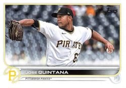 2022 Topps Update Base Set Jose Quintana #US33 card