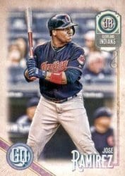 2018 Topps Gypsy Queen Base Set Jose Ramirez #253 card