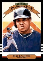 2019 Donruss Base Set Jose Ramirez #6 card