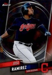 2019 Finest Base Set Jose Ramirez #89 card