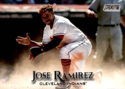 2019 Stadium Club Base Set Jose Ramirez #81 card
