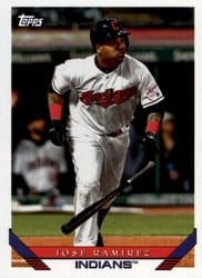 2019 Topps Archives Base Set Jose Ramirez #298 card