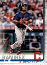2019 Topps Base Set Jose Ramirez #223 card
