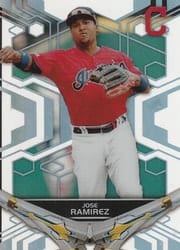 2019 Topps High Tek Base Set Jose Ramirez #16 card