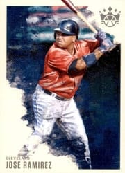 2020 Panini Diamond Kings Base Set Jose Ramirez #164 card
