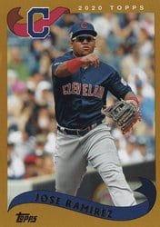 2020 Topps Archives Base Set Jose Ramirez #271 card