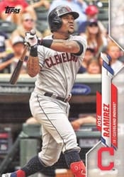 2020 Topps Base Set Jose Ramirez #374 card
