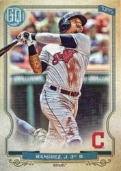 2020 Topps Gypsy Queen Base Set Jose Ramirez #251 card