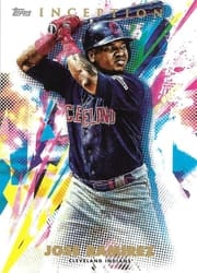 2020 Topps Inception Base Set Jose Ramirez #98 card
