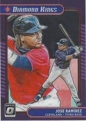 2021 Donruss Optic Base Set Jose Ramirez #8 card
