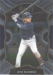 2021 Panini Select Base Set Jose Ramirez #43 card