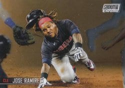 2021 Stadium Club Chrome Base Set Jose Ramirez #248 card
