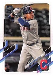 2021 Topps Base Set Jose Ramirez #360 card