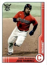 2021 Topps Big League Base Set Jose Ramirez #235 card