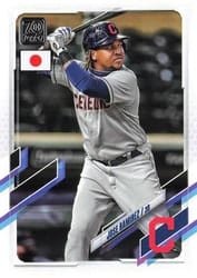 2021 Topps Japan Edition Base Set Jose Ramirez #78 card