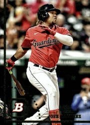 2022 Bowman Heritage Base Set Jose Ramirez #87 card