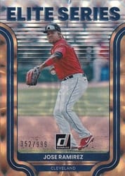 2022 Donruss Elite Series Jose Ramirez #ES-6 card
